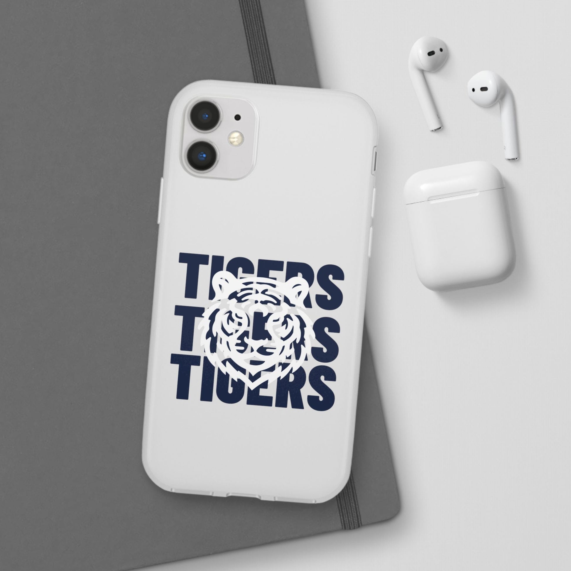 Jackson State Univ Tigers 3X Navy Flexi Case Printify