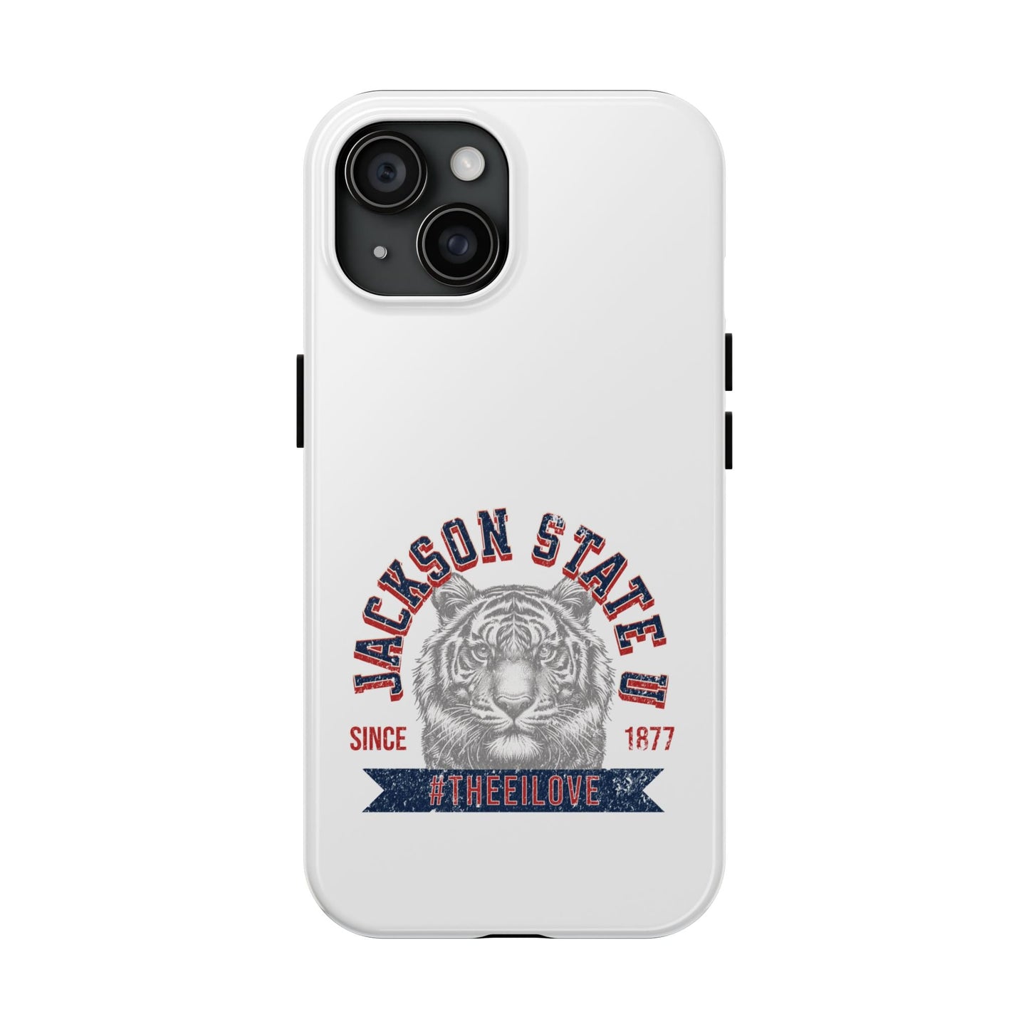 Jackson State Univ #TheeILove Red - White Case Printify