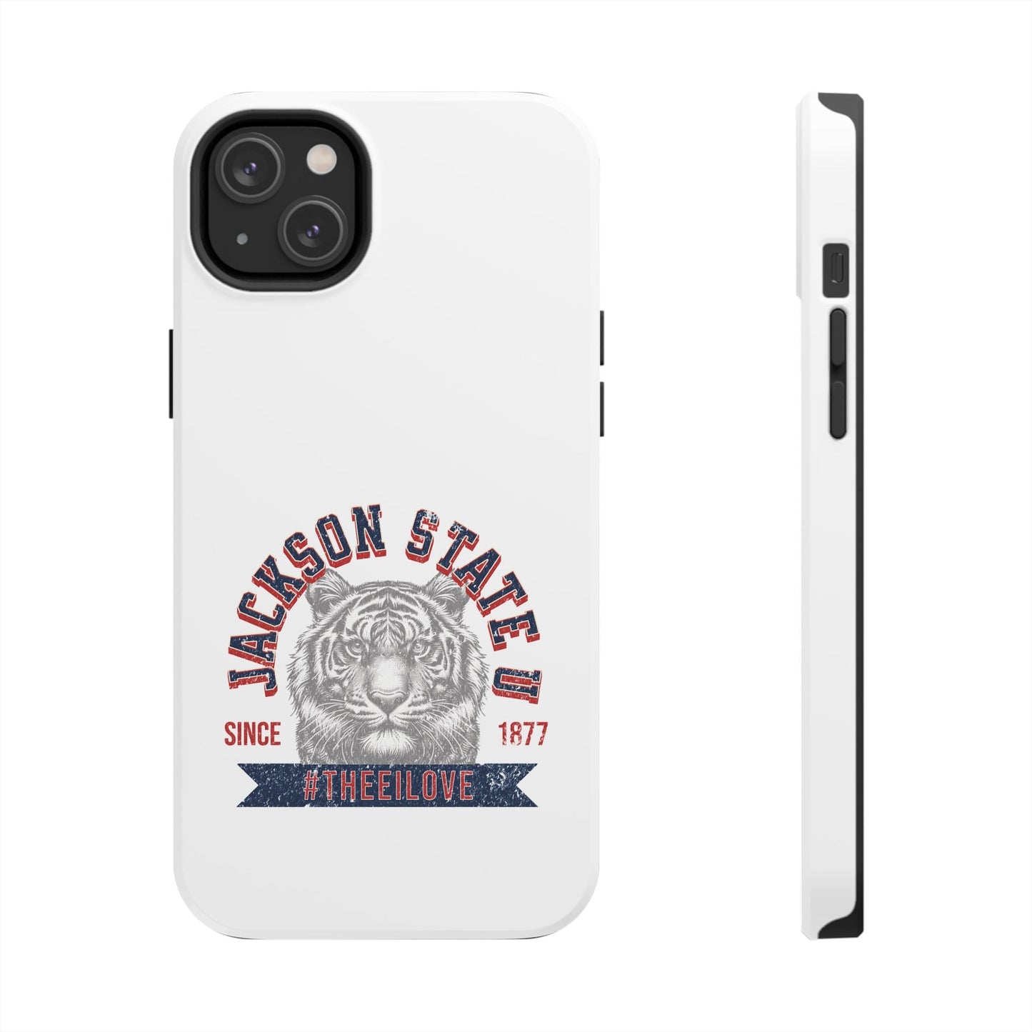 Jackson State Univ #TheeILove Red - White Case Printify