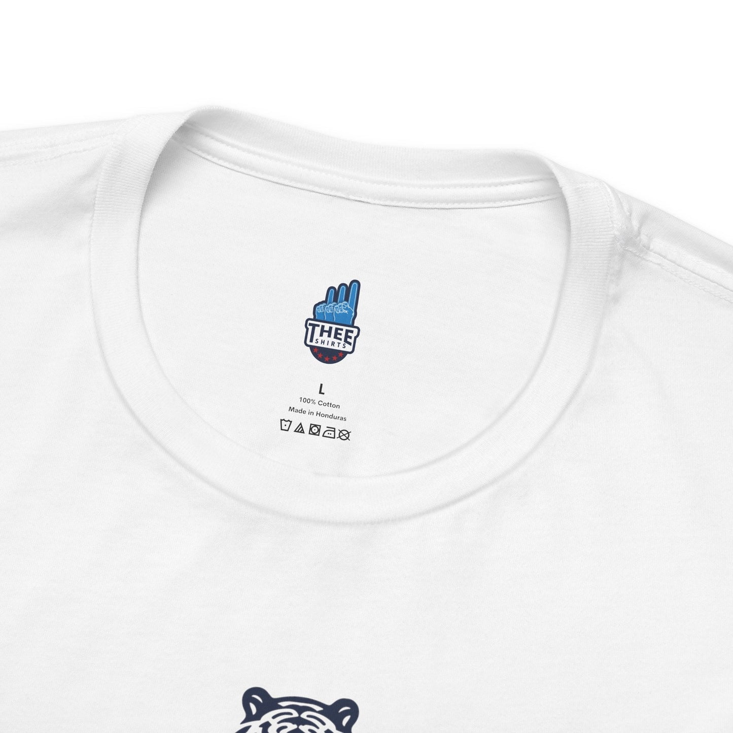 JSU vs All Ya'll Navy Tiger Edition Jersey Short Sleeve Tee Printify