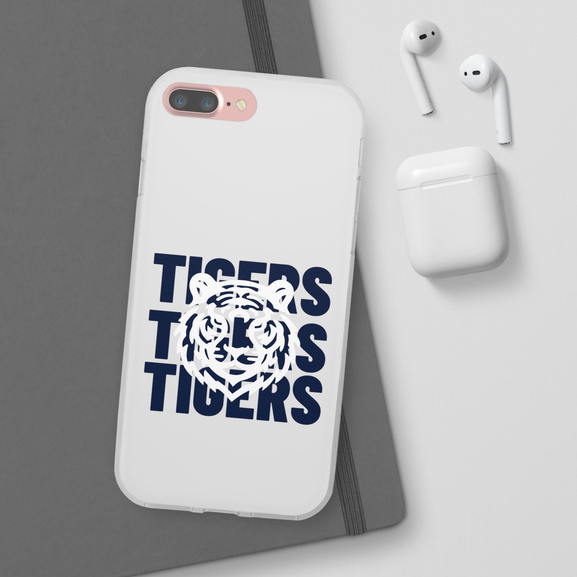 Jackson State Univ Tigers 3X Navy Flexi Case Printify