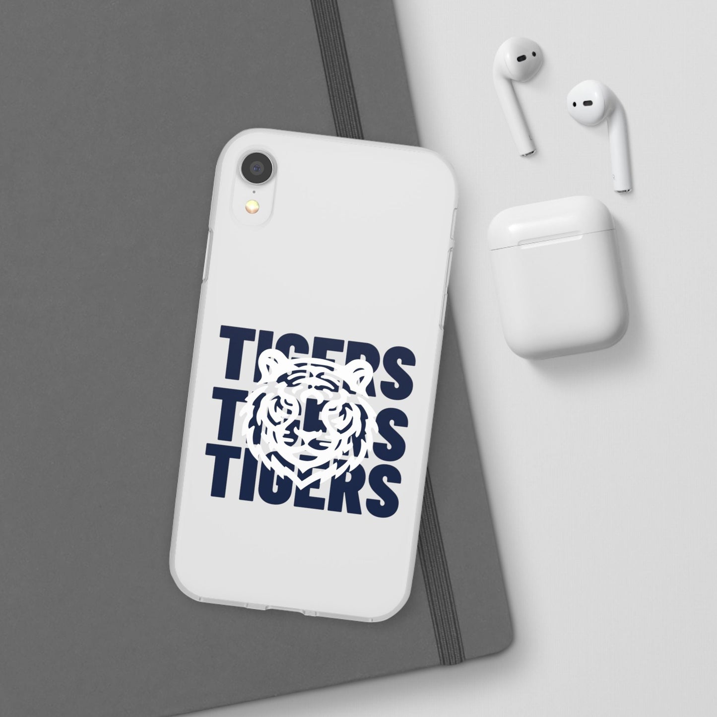 Jackson State Univ Tigers 3X Navy Flexi Case Printify