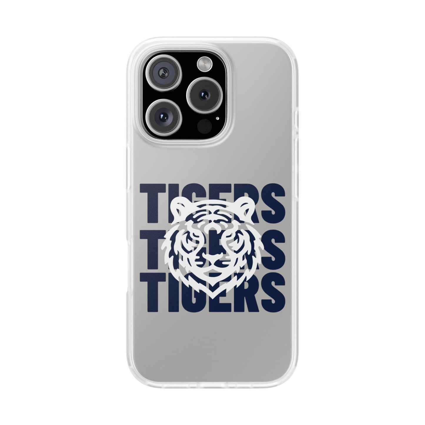 Jackson State Univ Tigers 3X Navy Flexi Case Printify