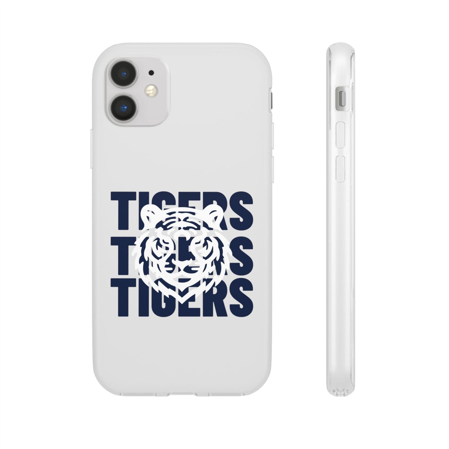 Jackson State Univ Tigers 3X Navy Flexi Case Printify