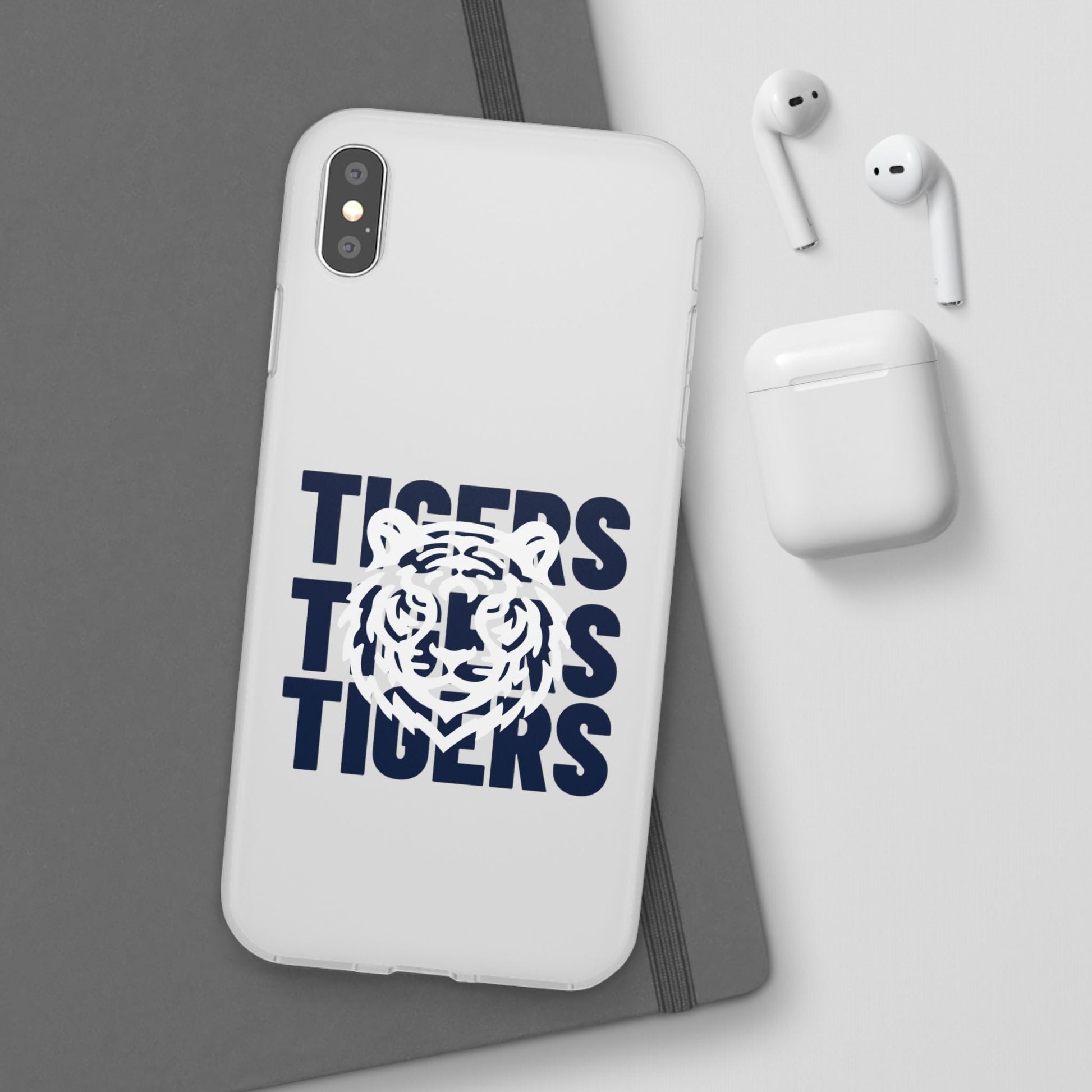 Jackson State Univ Tigers 3X Navy Flexi Case Printify