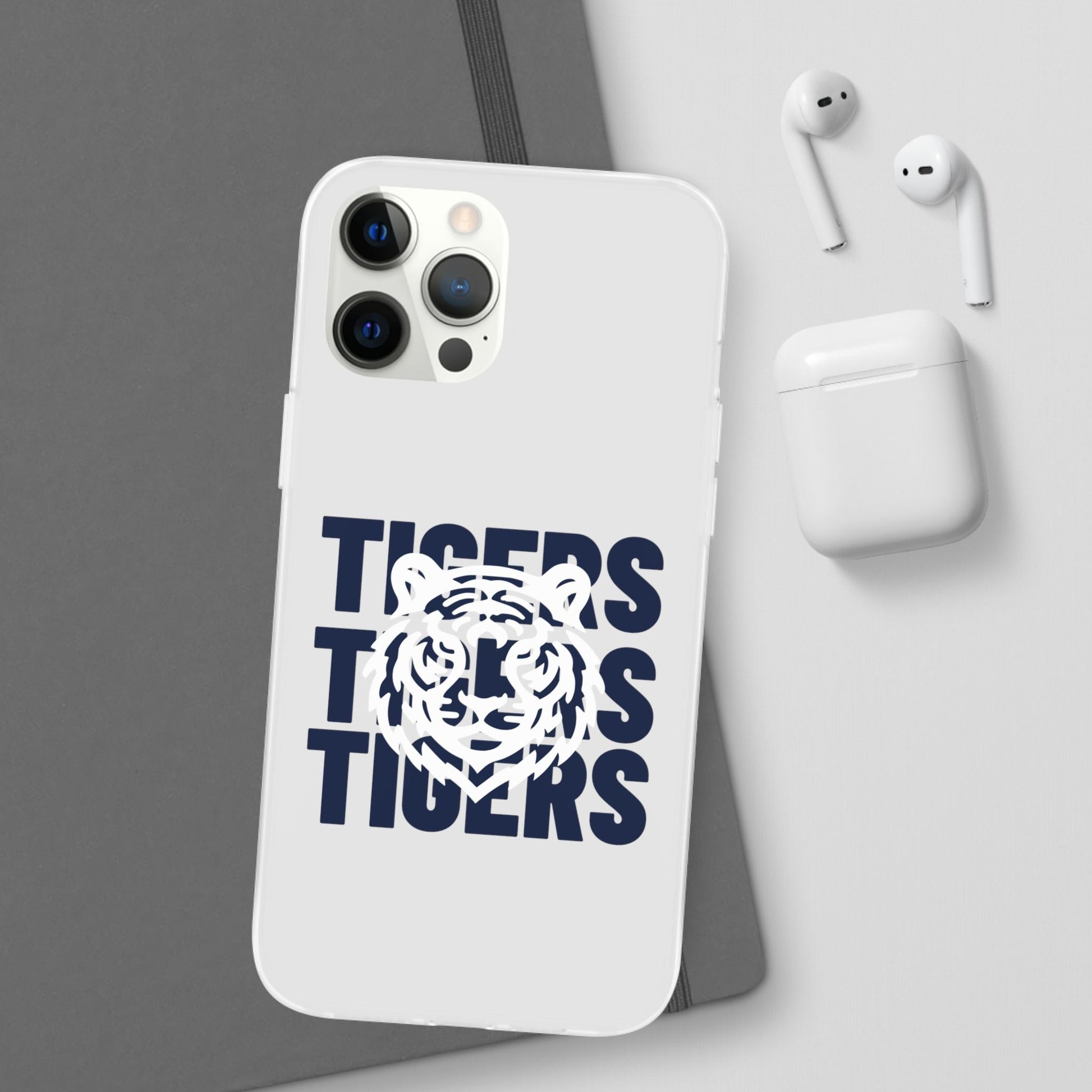Jackson State Univ Tigers 3X Navy Flexi Case Printify