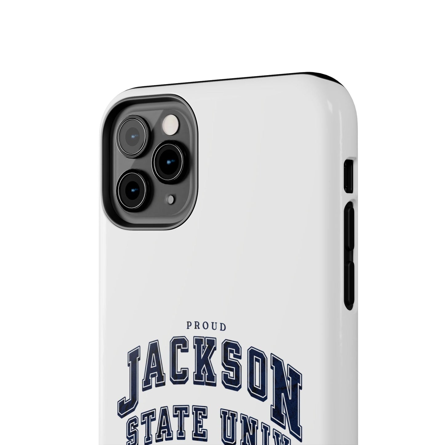 Proud Jackson State Univ Tiger Navy - White Case Printify