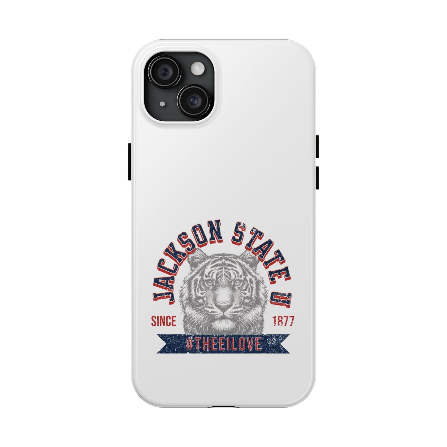 Jackson State Univ #TheeILove Red - White Case Printify