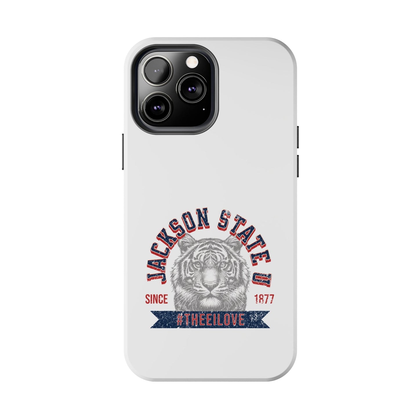 Jackson State Univ #TheeILove Red - White Case Printify