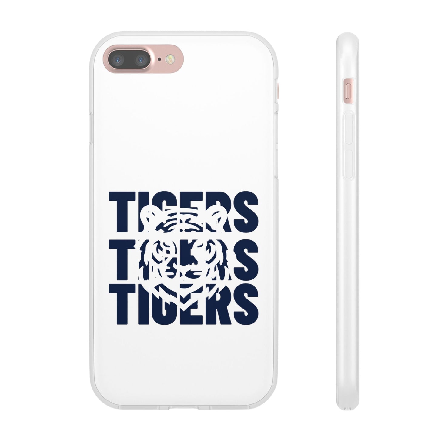 Jackson State Univ Tigers 3X Navy Flexi Case Printify