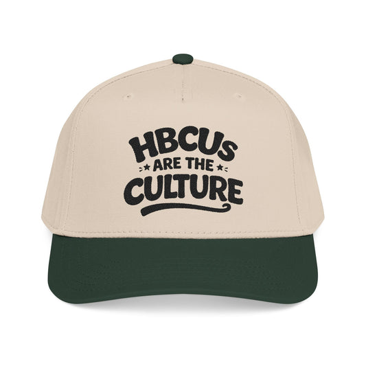 HBCUs are the Culture Black Embroidered Bill Cap Printify