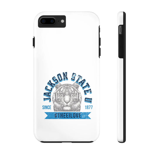 Jackson State Univ #TheeILove Blue - White Case Printify