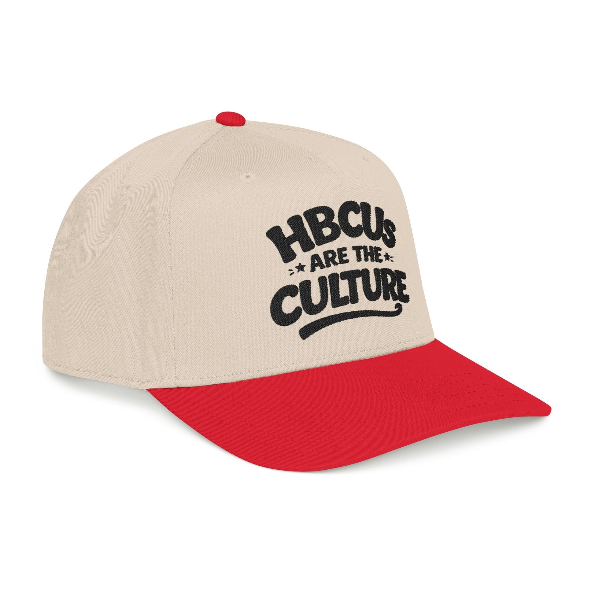 HBCUs are the Culture Black Embroidered Bill Cap Printify