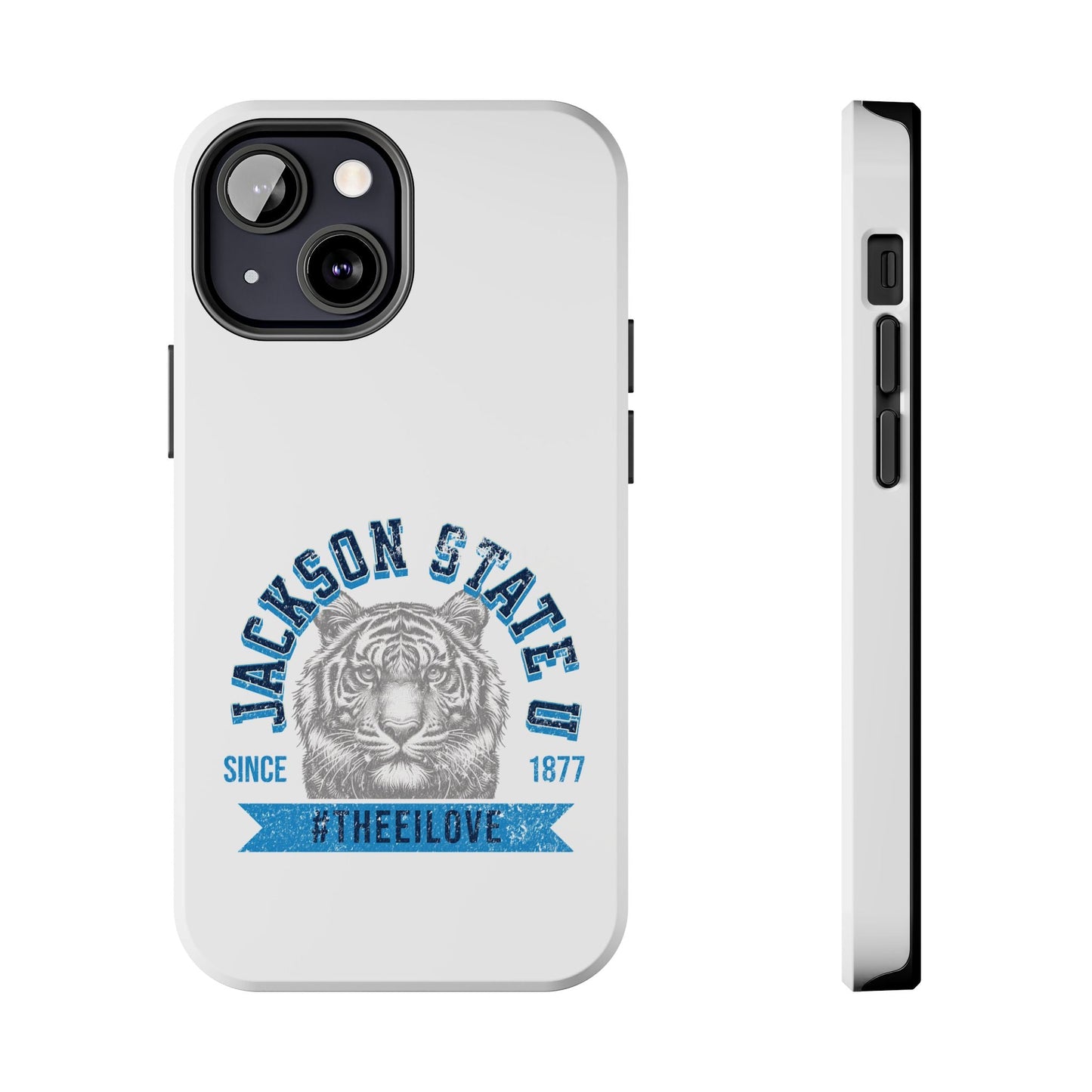 Jackson State Univ #TheeILove Blue - White Case Printify