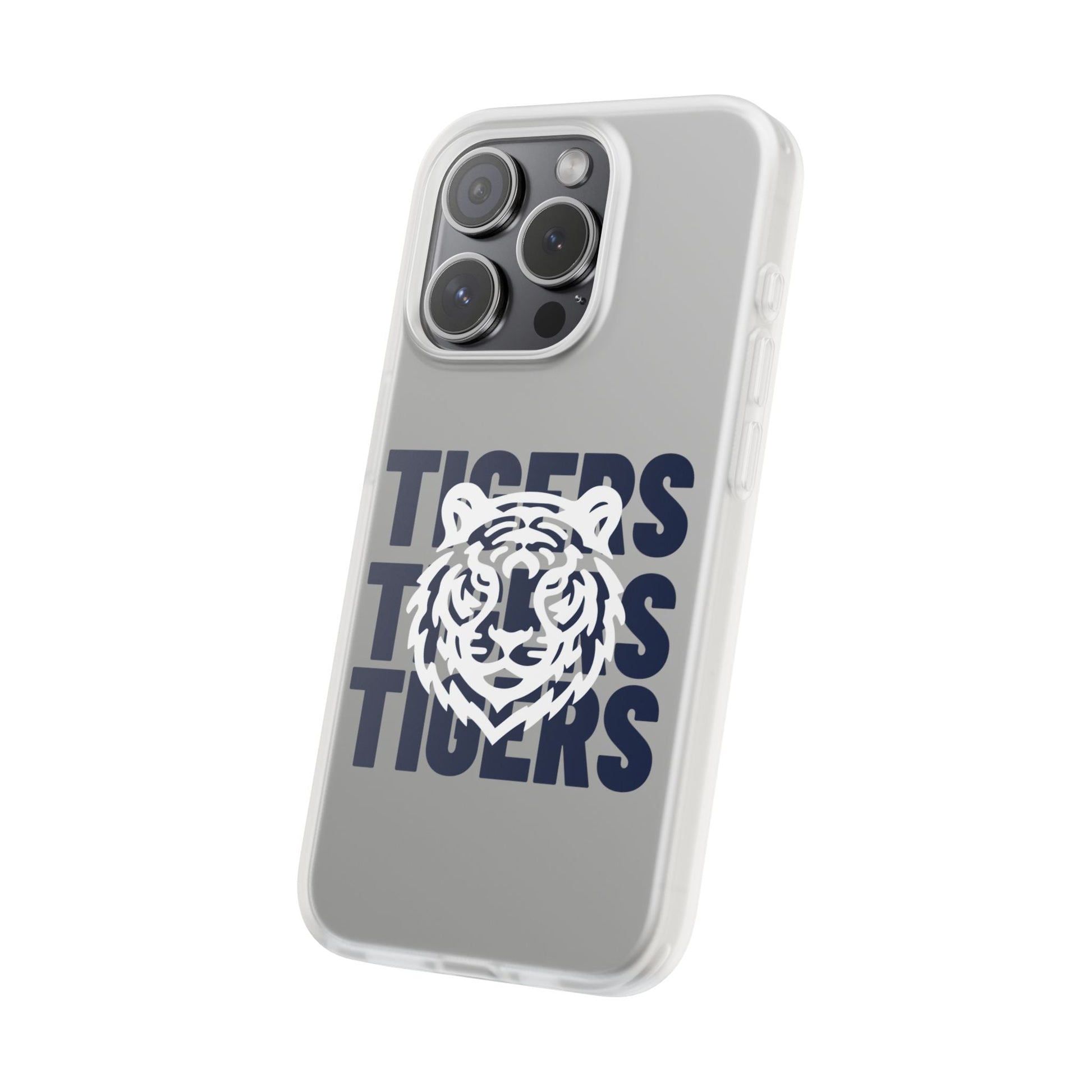 Jackson State Univ Tigers 3X Navy Flexi Case Printify