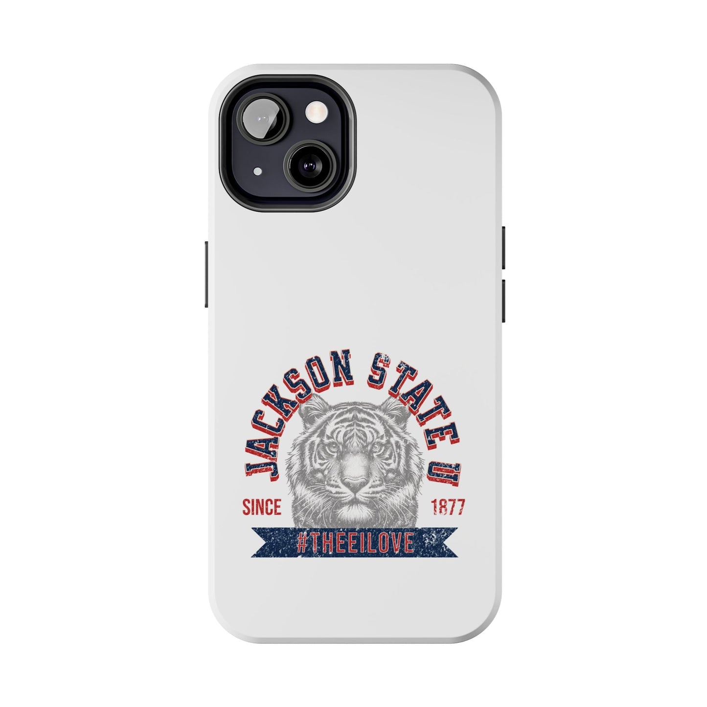 Jackson State Univ #TheeILove Red - White Case Printify