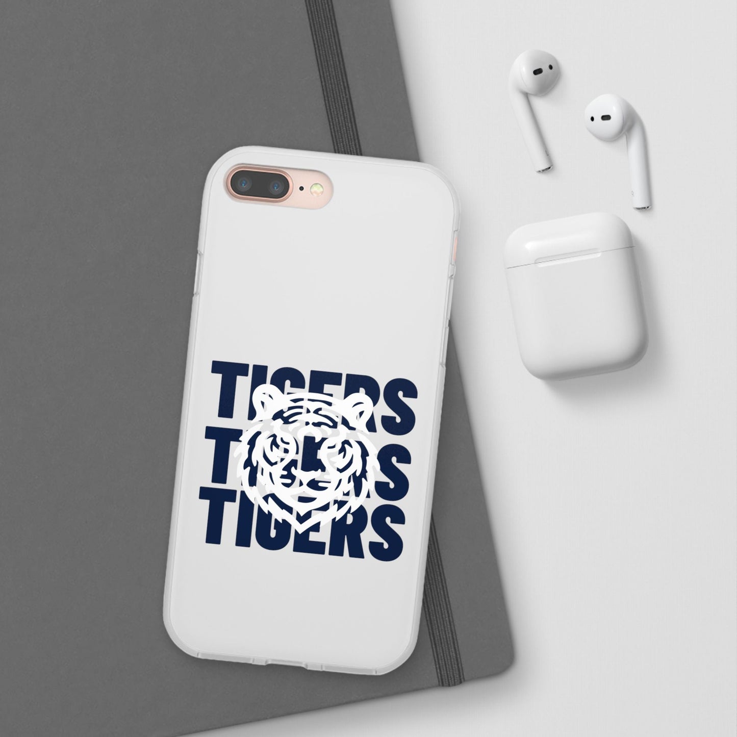 Jackson State Univ Tigers 3X Navy Flexi Case Printify