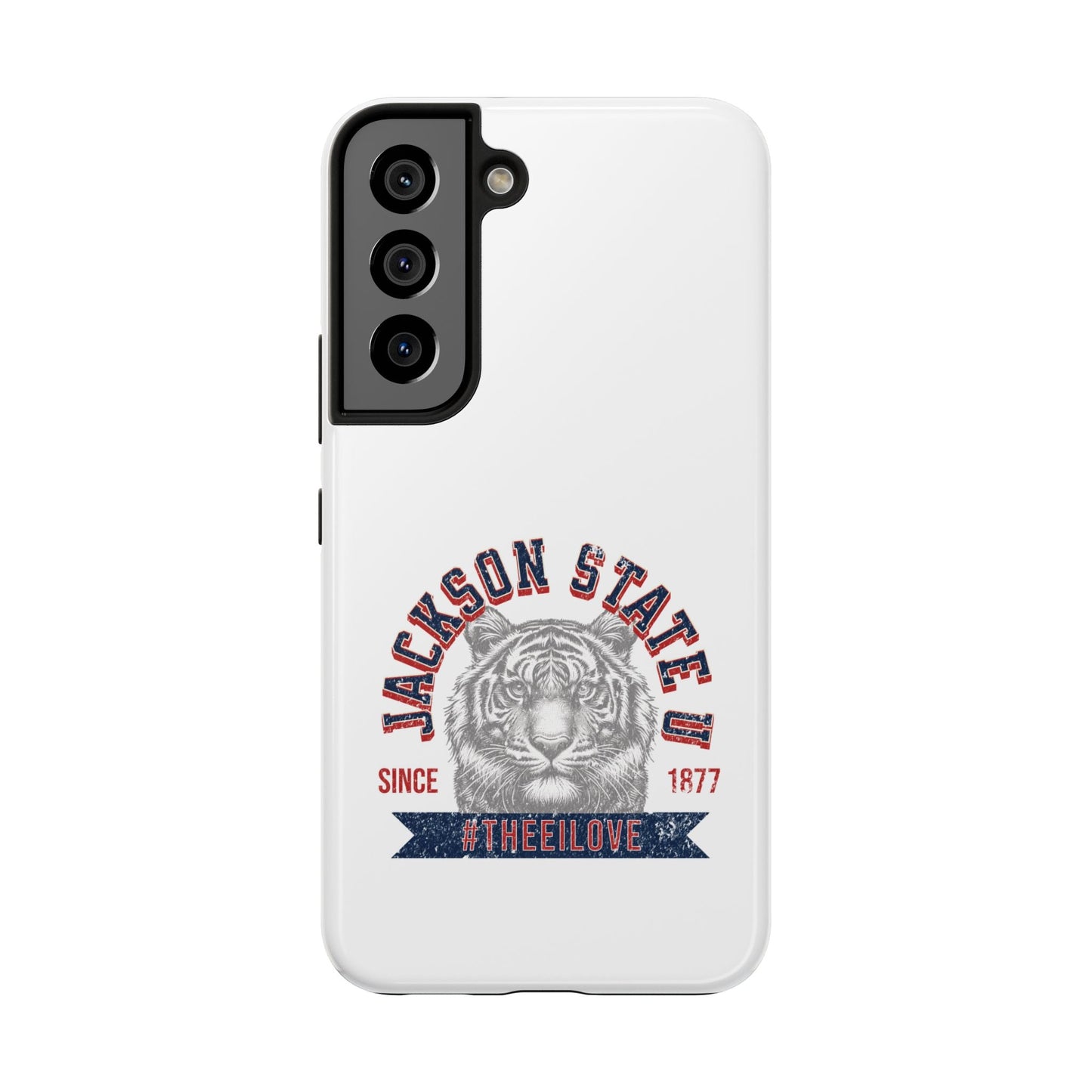 Jackson State Univ #TheeILove Red - White Case Printify
