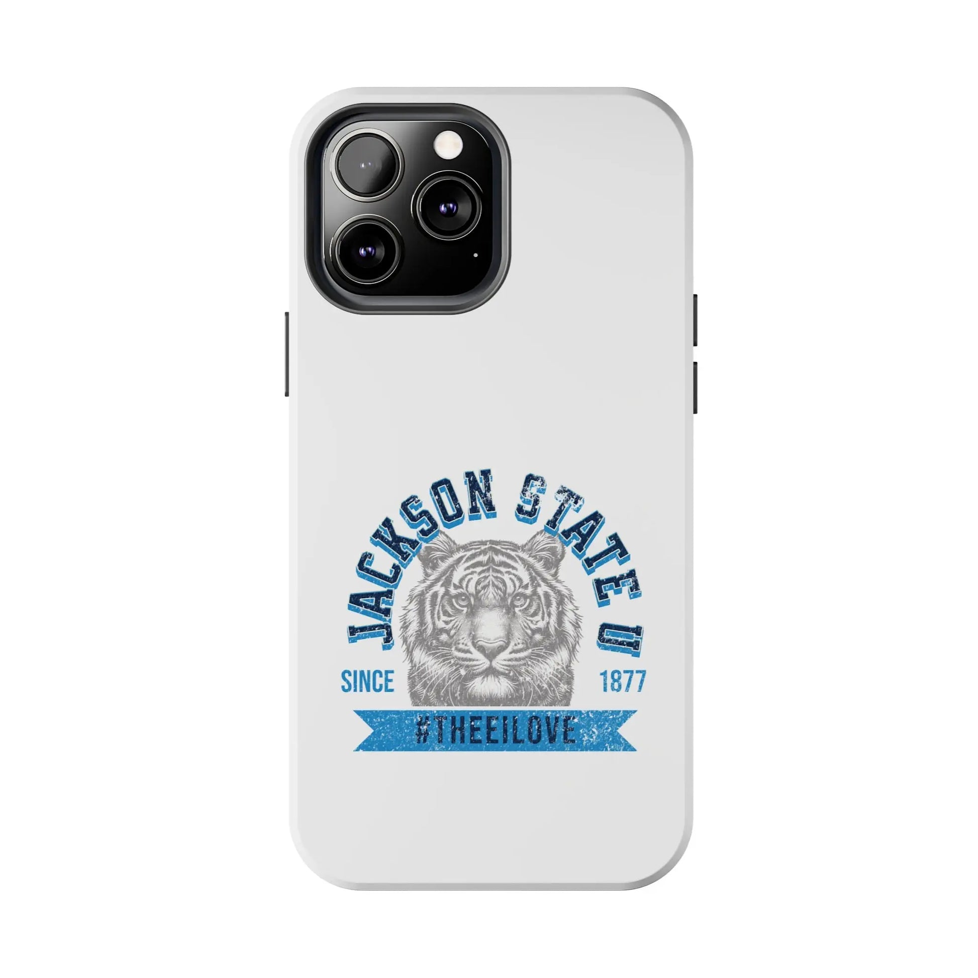 Jackson State Univ #TheeILove Blue - White Case Printify