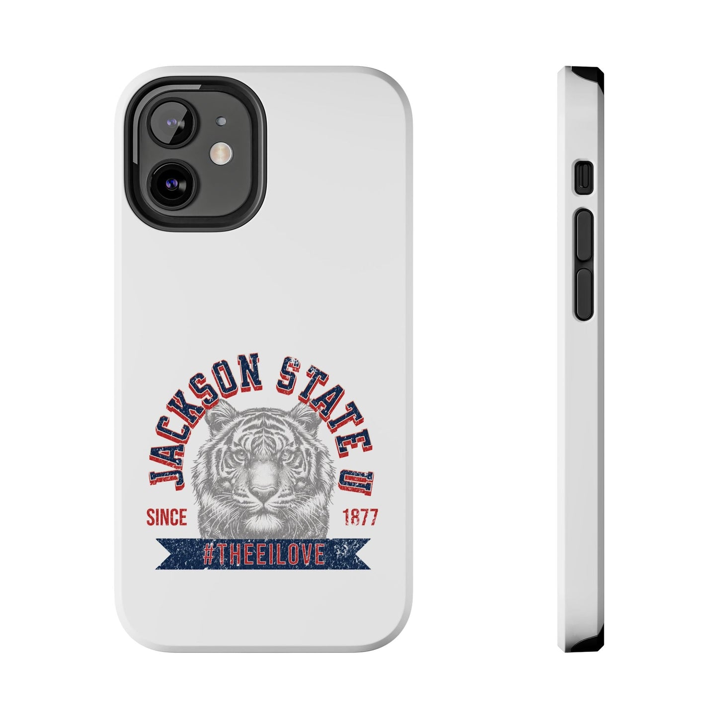Jackson State Univ #TheeILove Red - White Case Printify