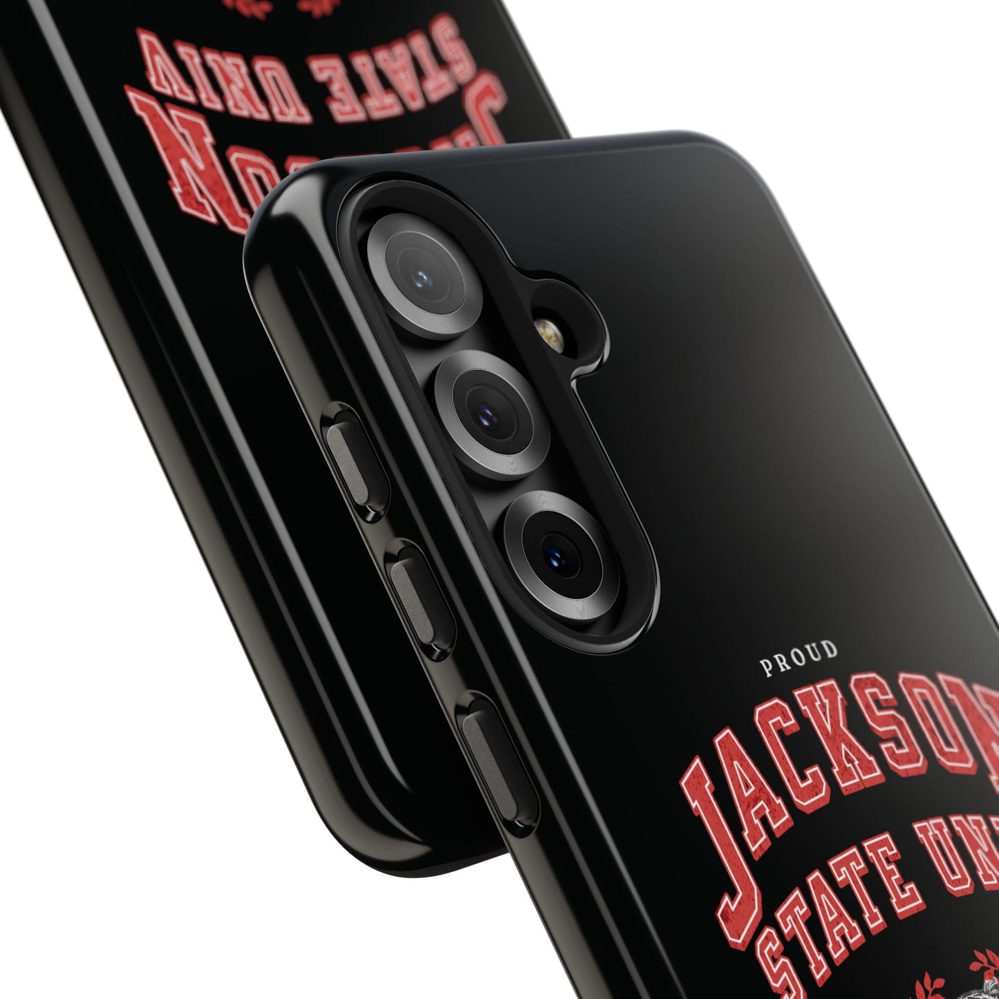 Proud Jackson State Univ Tiger Red - Black Case Printify
