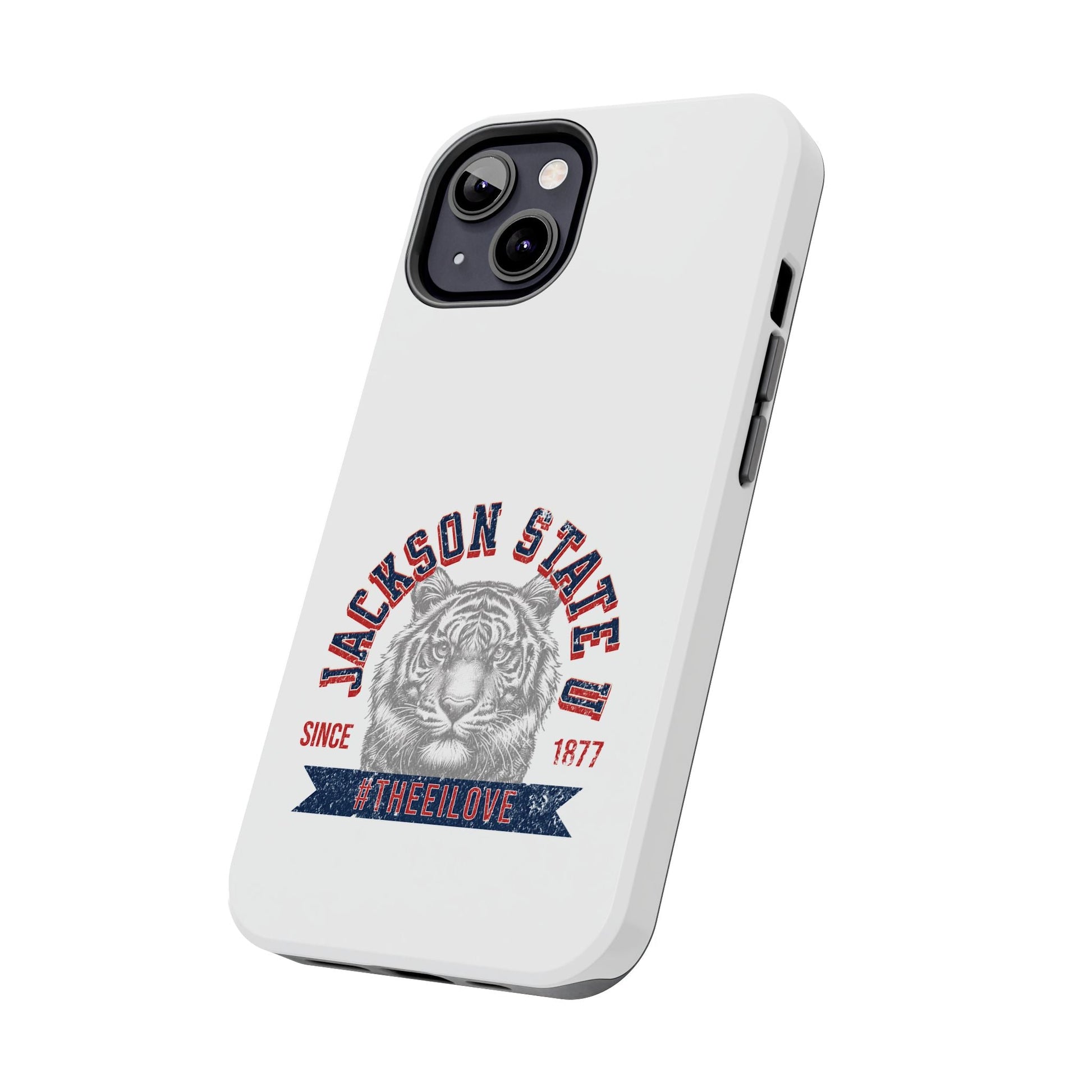 Jackson State Univ #TheeILove Red - White Case Printify