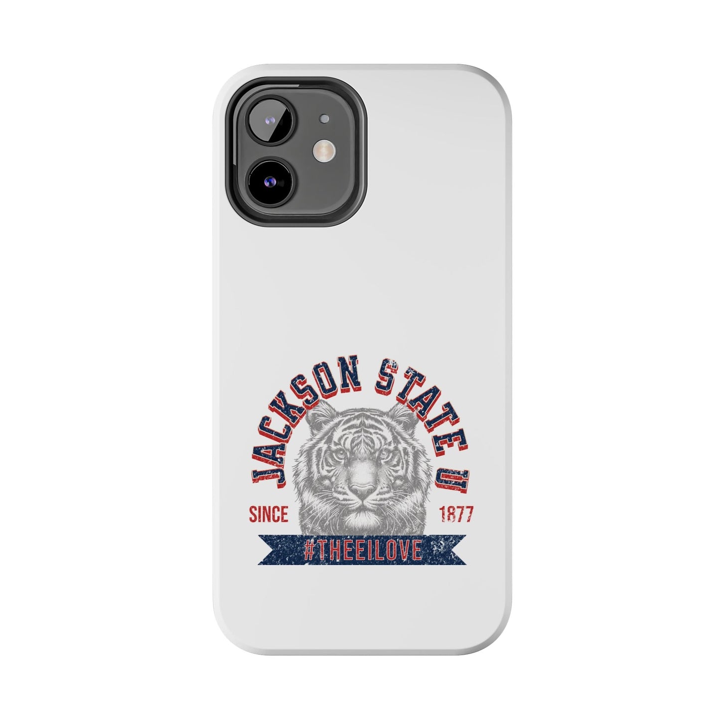 Jackson State Univ #TheeILove Red - White Case Printify