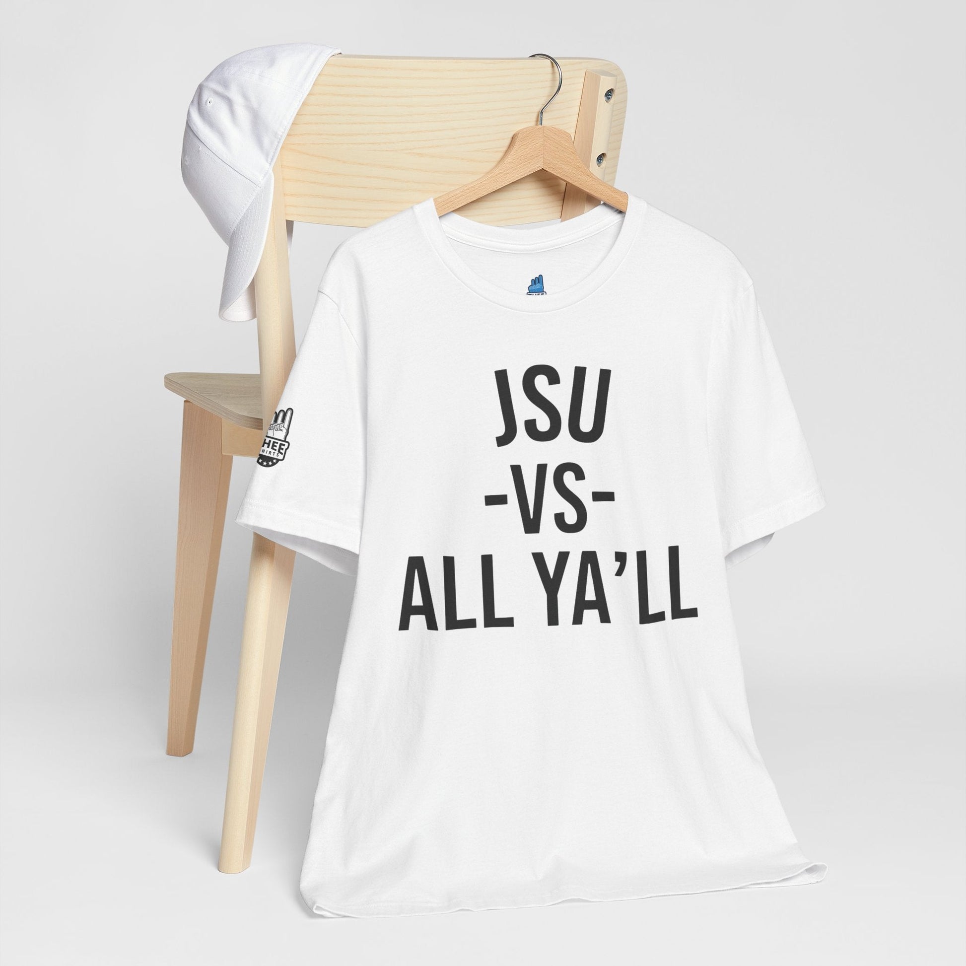 JSU vs All Ya'll Font Jersey Short Sleeve Tee Printify