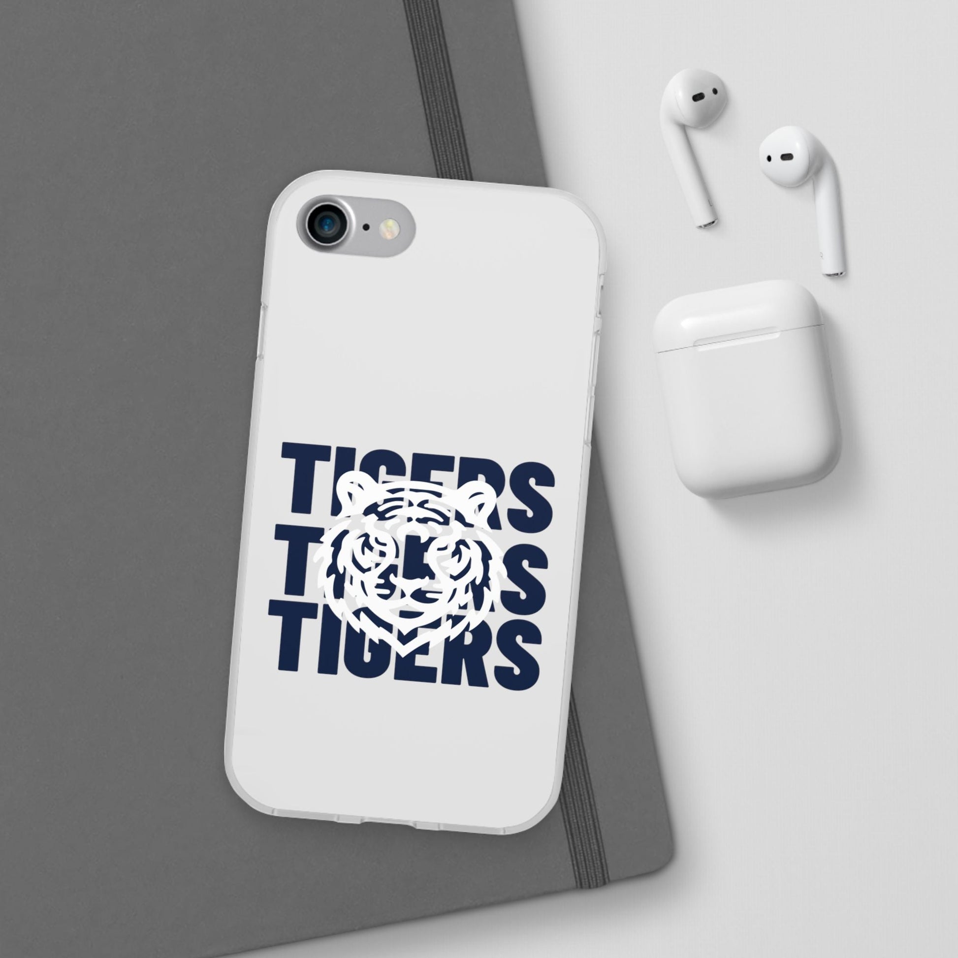 Jackson State Univ Tigers 3X Navy Flexi Case Printify