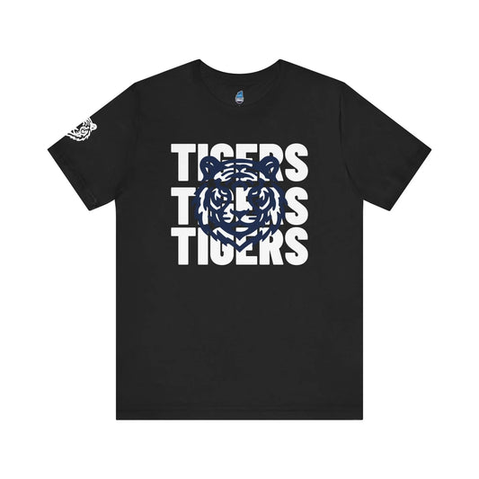 Jackson State Univ Tigers 3X White Jersey Short Sleeve Tee Printify