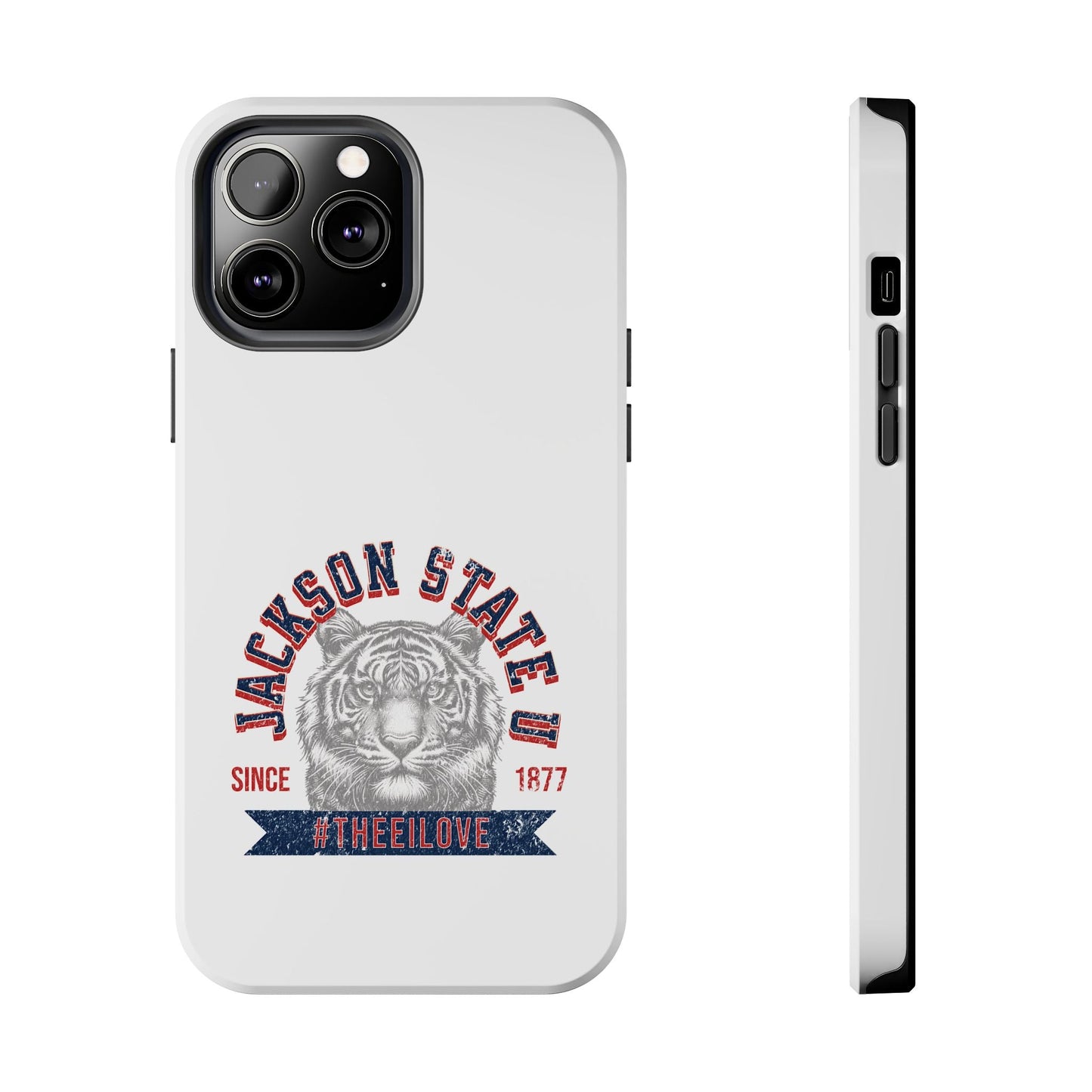 Jackson State Univ #TheeILove Red - White Case Printify