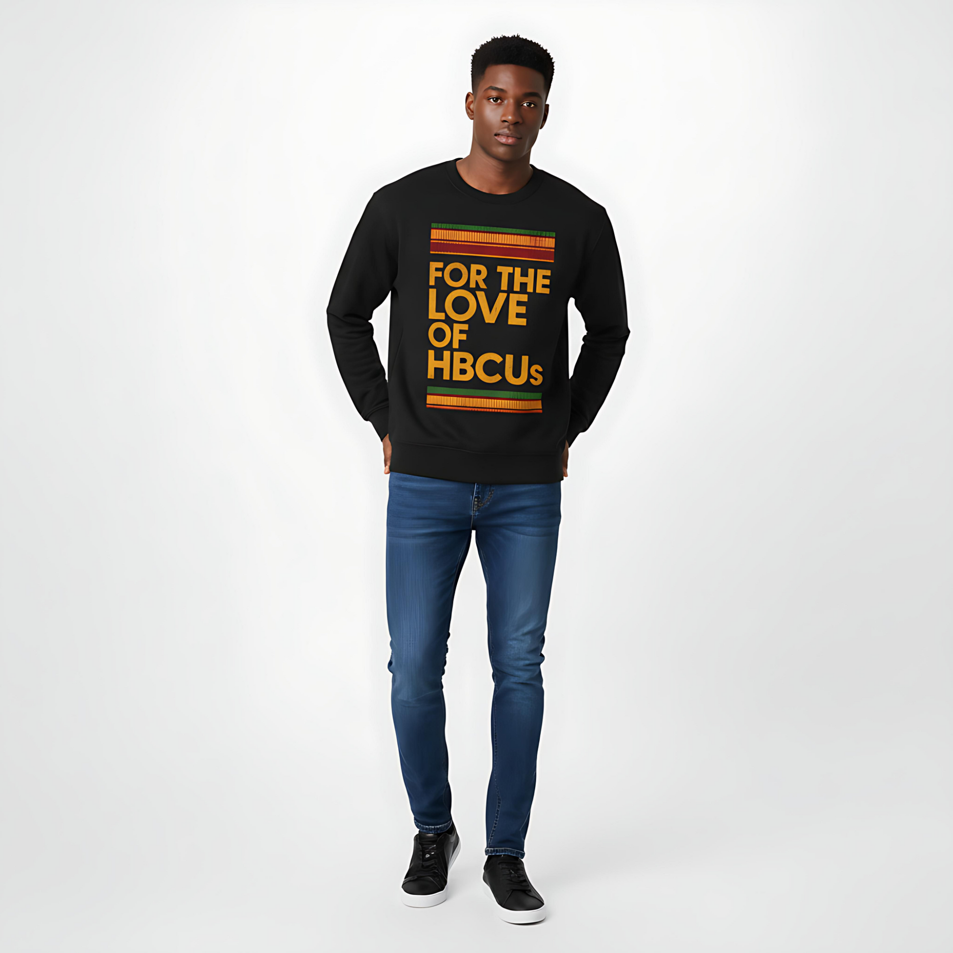For the Love of HBCUs Crewneck Sweatshirt Printify