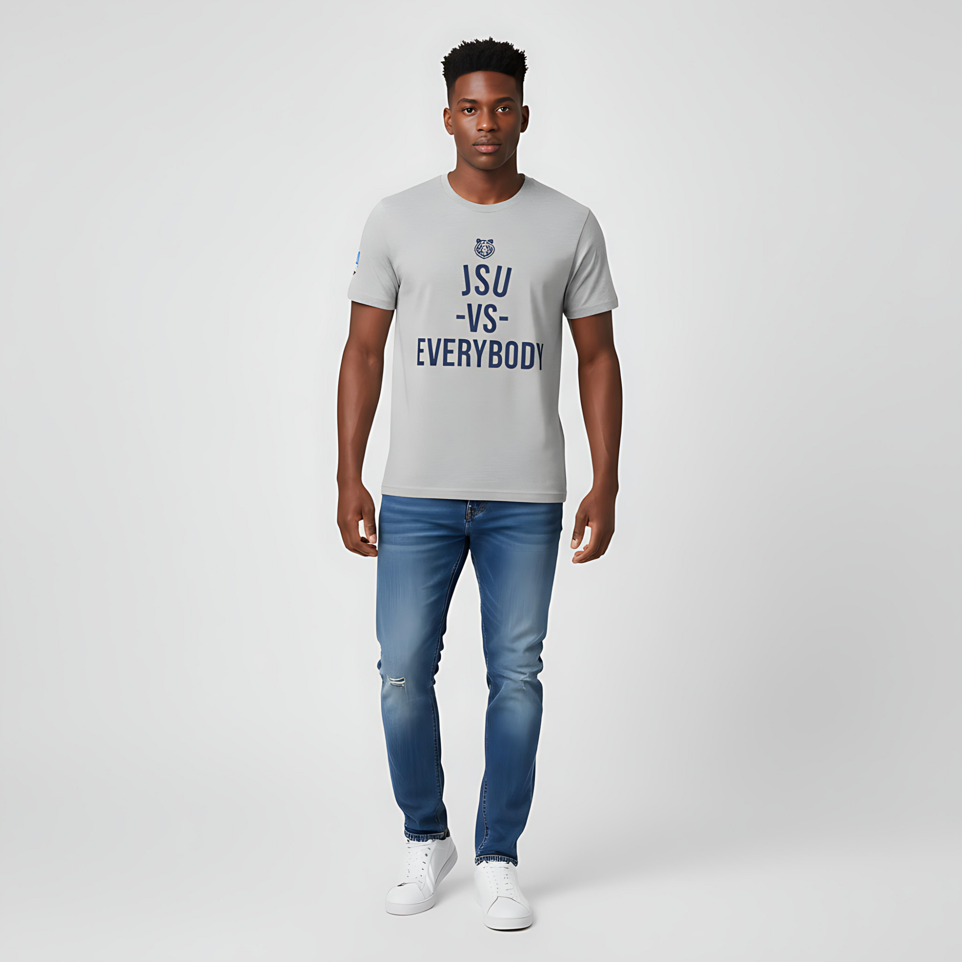 JSU vs Everybody Tiger Edition Jersey Short Sleeve Tee Printify