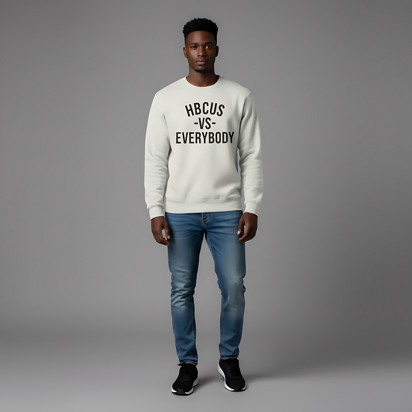 HBCUs vs Everybody Crewneck Sweatshirt Printify