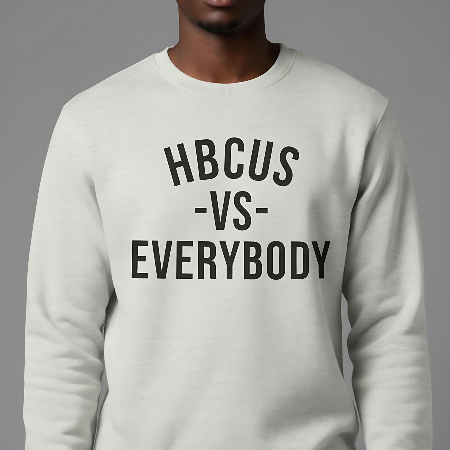 HBCUs vs Everybody Crewneck Sweatshirt Printify