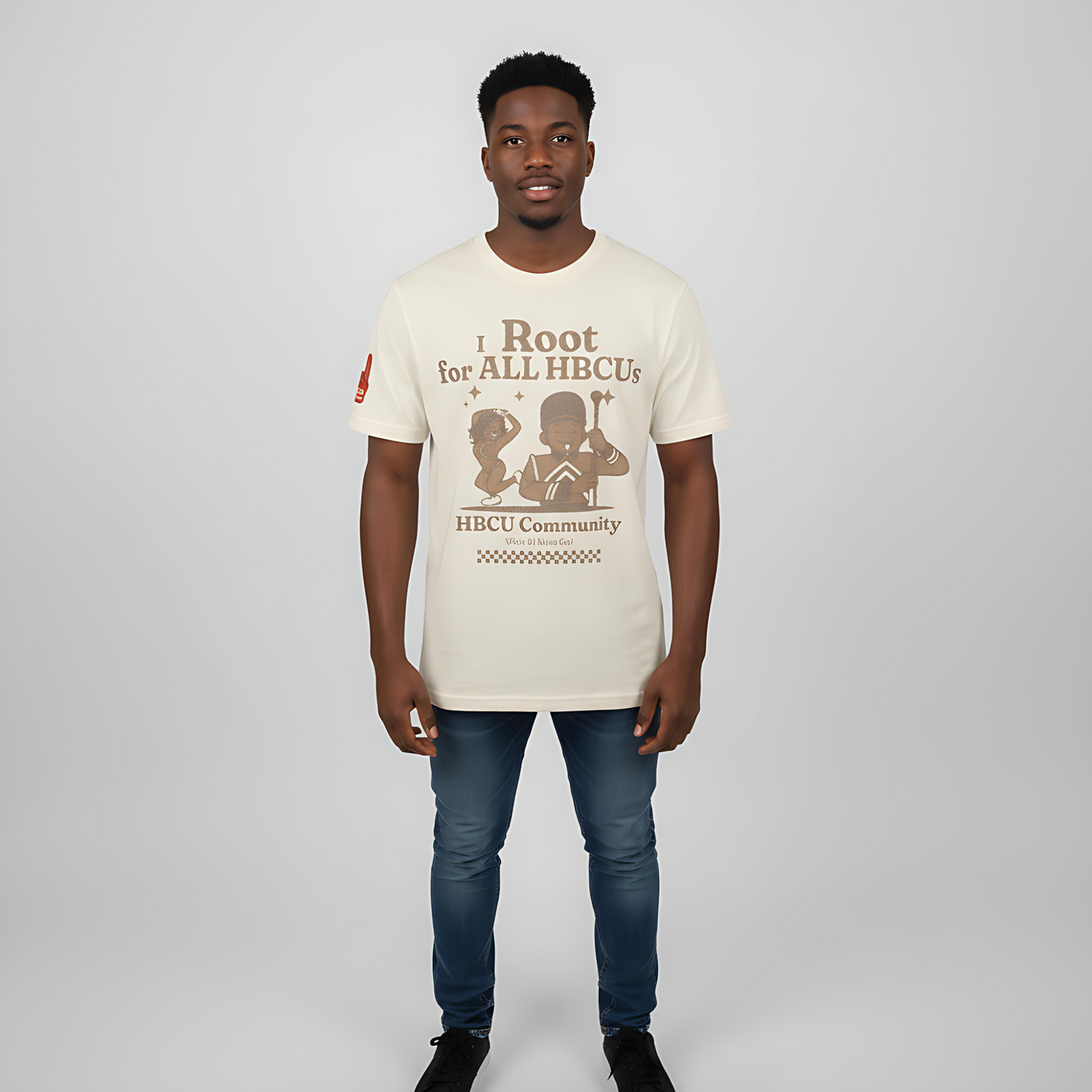 HBCU Community We All We Got Band Mascots Jersey Short Sleeve Tee Printify