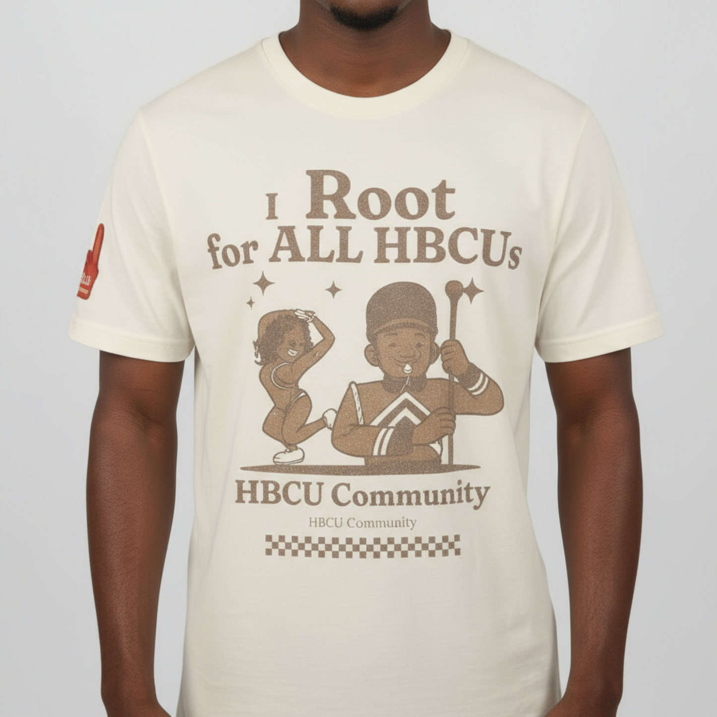 HBCU Community We All We Got Band Mascots Jersey Short Sleeve Tee Printify