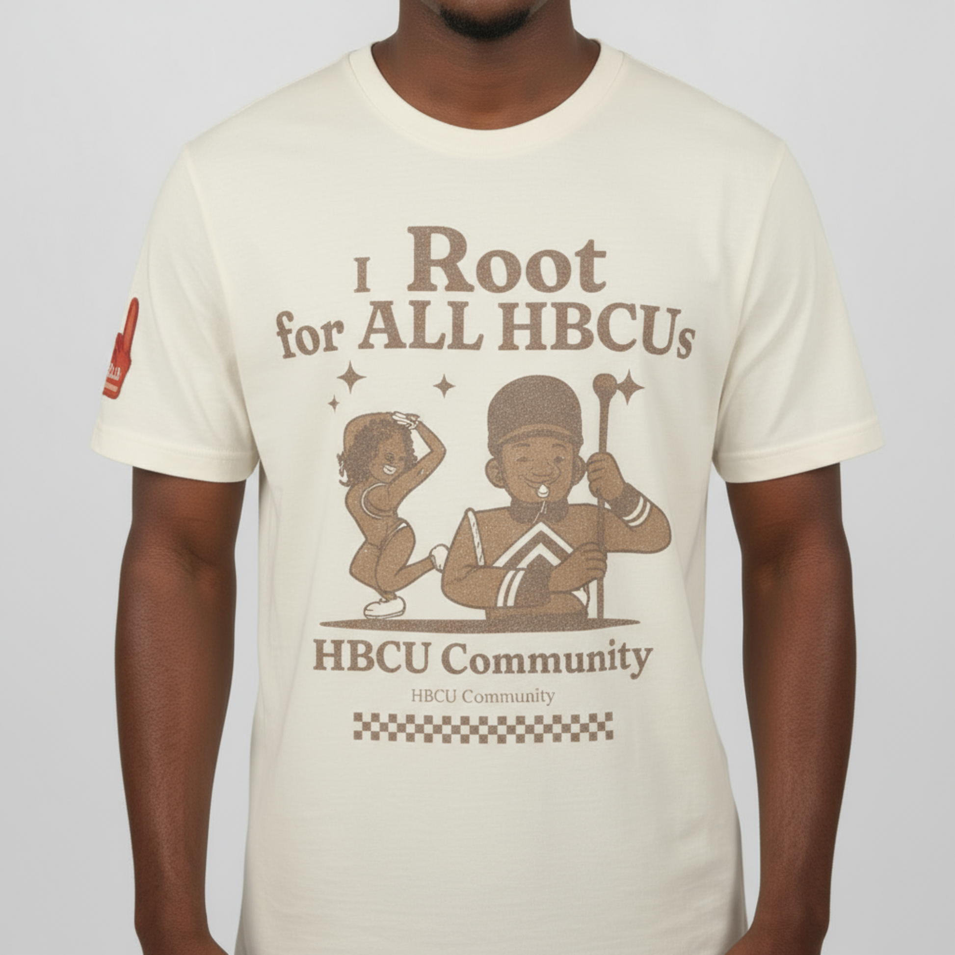 HBCU Community We All We Got Band Mascots Jersey Short Sleeve Tee Printify