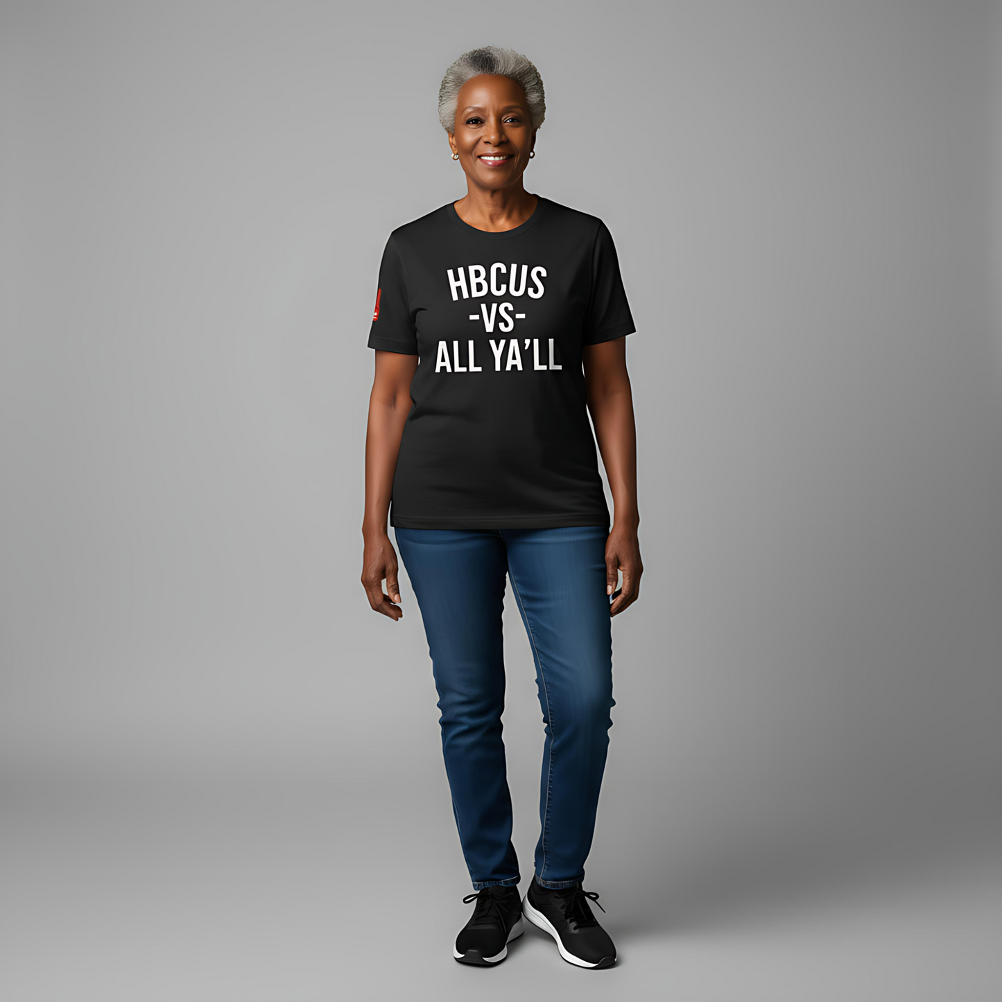 HBCUS vs All Ya'll Black Font Jersey Short Sleeve Tee Printify