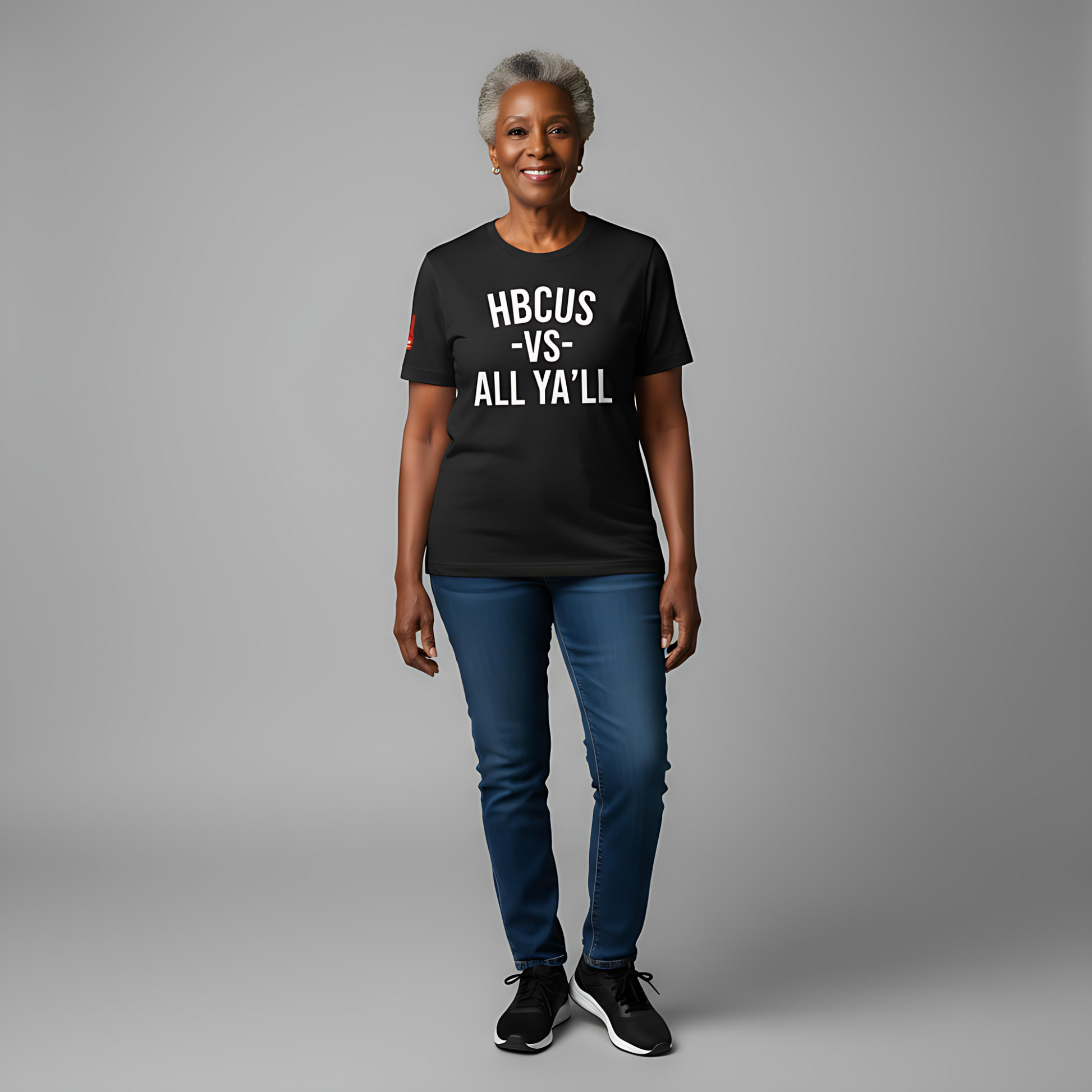 HBCUS vs All Ya'll Black Font Jersey Short Sleeve Tee Printify