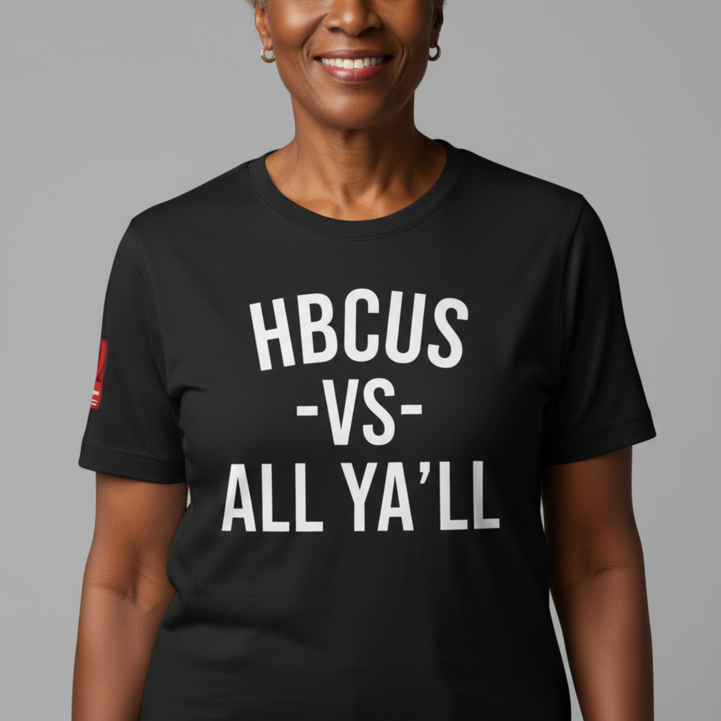 HBCUS vs All Ya'll Black Font Jersey Short Sleeve Tee Printify