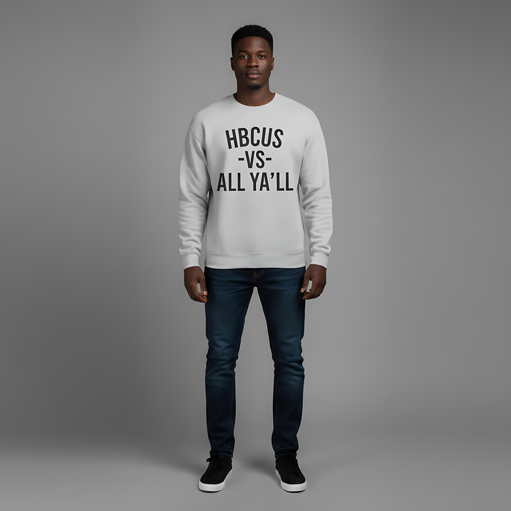 HBCUs vs All Ya'll Crewneck Sweatshirt Printify