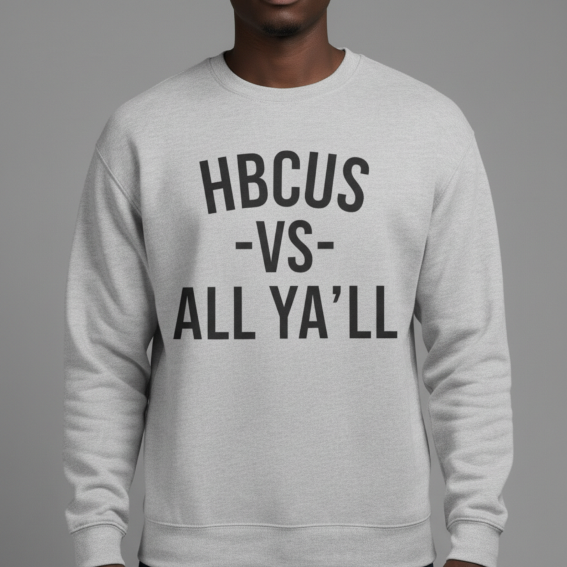 HBCUs vs All Ya'll Crewneck Sweatshirt Printify