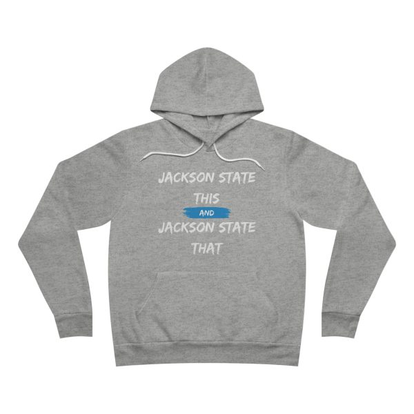 10154039209865890534_2048.jpeg Jackson State This, Jackson State That Men's Block White Red Fleece Pullover Hoodie