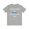 11573515135433536625_2048.jpeg Jackson State This, Jackson State That White Baby Blue Block Men's Jersey Short Sleeve Tee