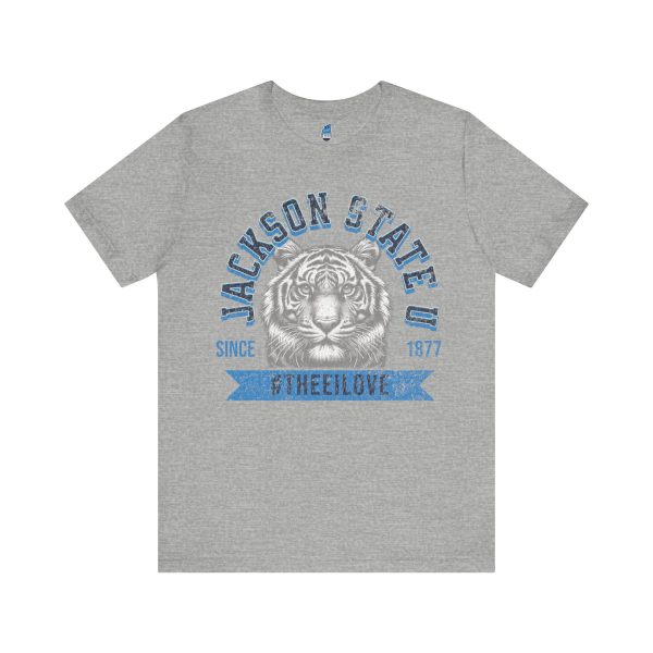 11923679233811965646_2048.jpeg Jackson State Univ #TheeILove Men's Baby Blue Jersey Short Sleeve Tee