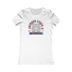 12863217242173927813_2048.jpeg Jackson State Univ #TheeILove Women's Red Favorite Tee
