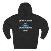 13605932044439384299_2048.jpeg Jackson State This, Jackson State That Women's Block White Baby Blue Premium Pullover Hoodie