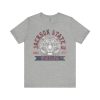 13958807037370626077_2048.jpeg Jackson State Univ #TheeILove Men's Red Jersey Short Sleeve Tee