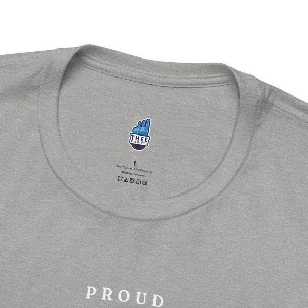 14041613689256037337_2048.jpeg Proud Jackson State Univ Tiger Men's White Jersey Short Sleeve Tee